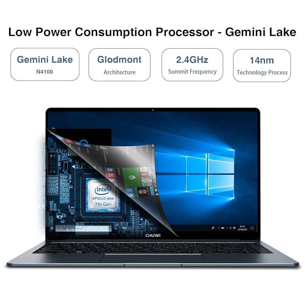CHUWI LapBook Pro Laptop, 14.1 inch FHD 1920 * 1080 Intel